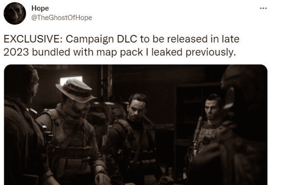 有消息称《使命召唤19》战役DLC 2023年发售
